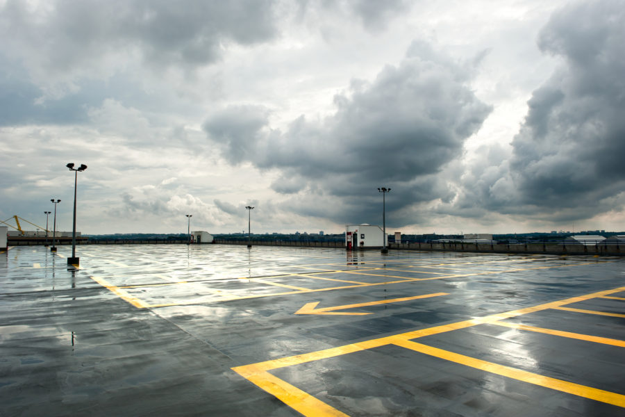 Rainy Parking