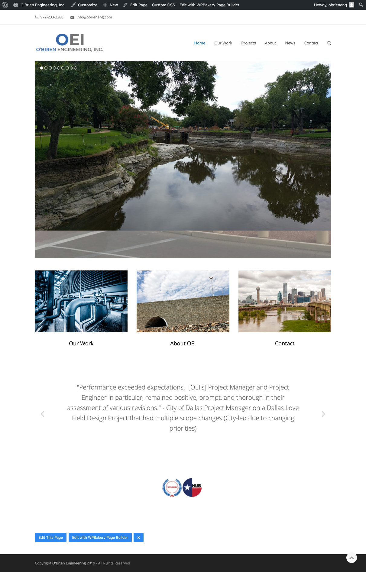 Welcome To OEI’s New Website!