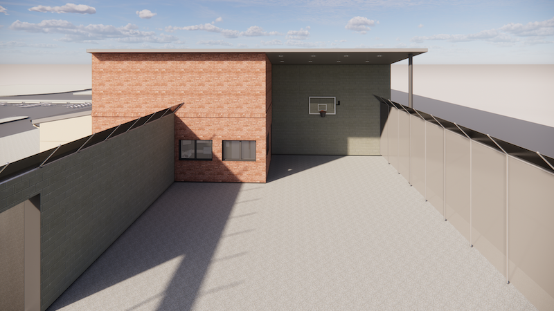 Shephard AFB rendering by OEI