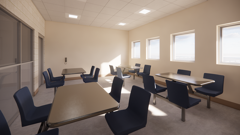 Shephard AFB Training Room by OEI