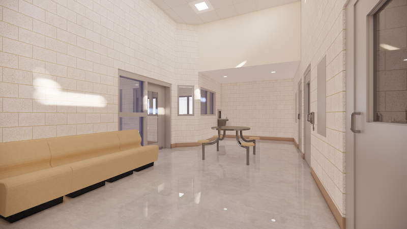 Shephard AFB Day Room by OEI