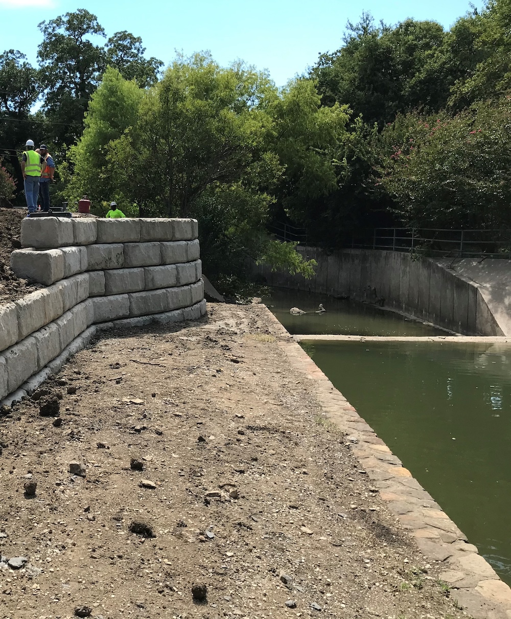 Water resources project by OEI for Farmers Branch
