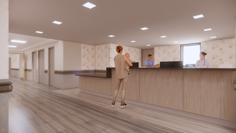 VA Facility Nurse Station by OEI
